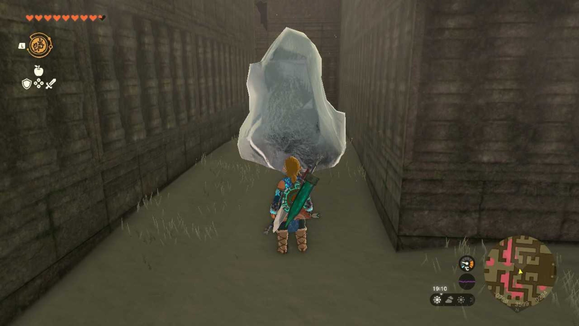 zelda totk north lomei surface labyrinth more ice