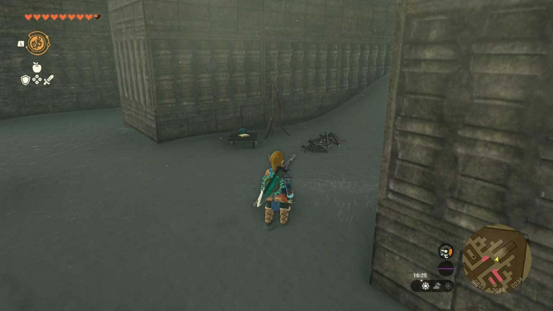 zelda totk north lomei surface labyrinth research log three location