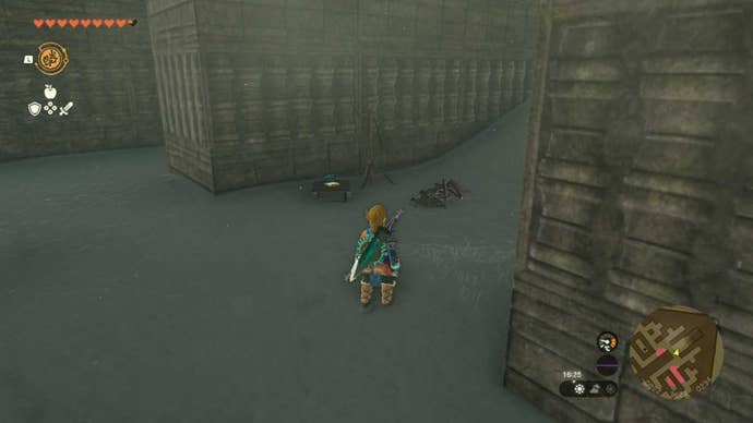 zelda totk north lomei surface labyrinth research log three location