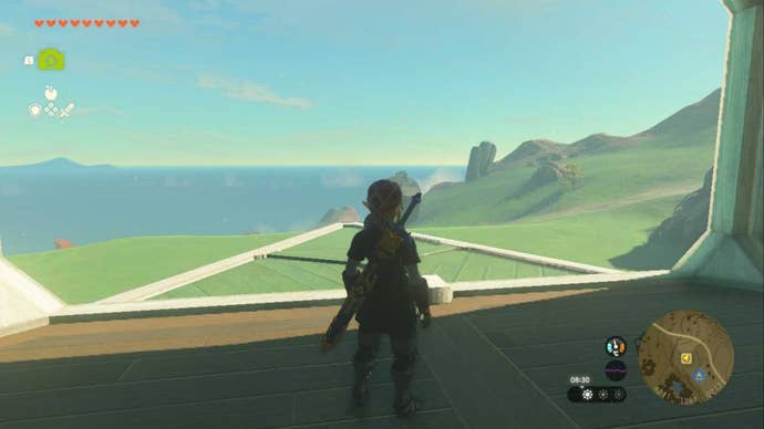 zelda totk open wall link house