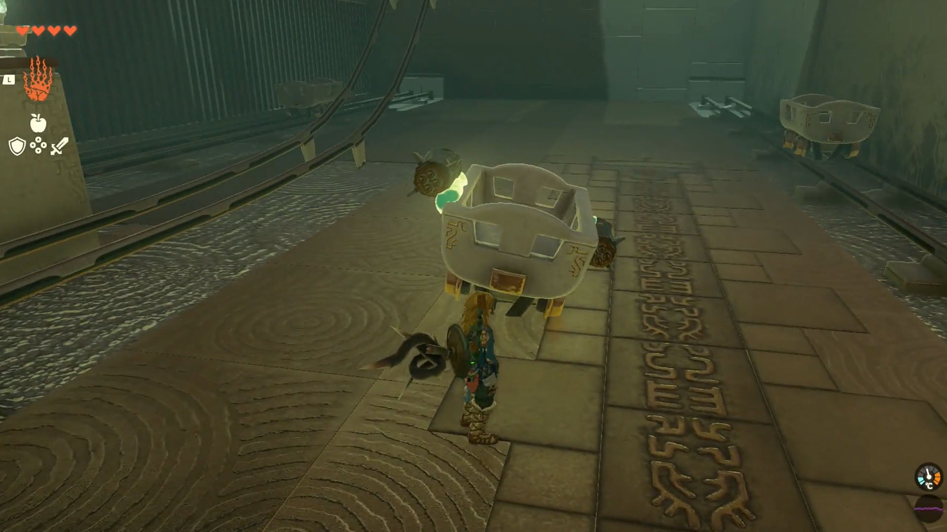 zelda totk oromuwak shrine rocket cart one