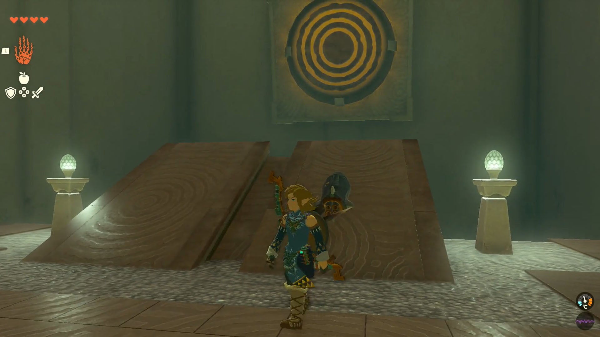 zelda totk oromuwak shrine rocket target room one