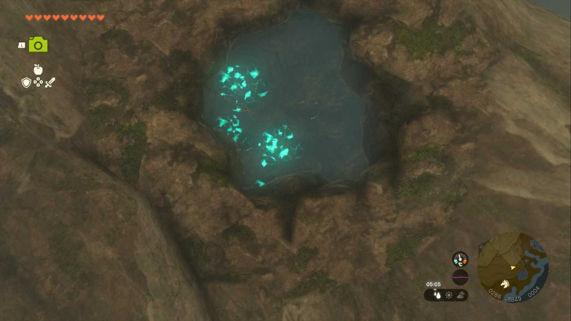 zelda totk puffer beach raised cave entrance