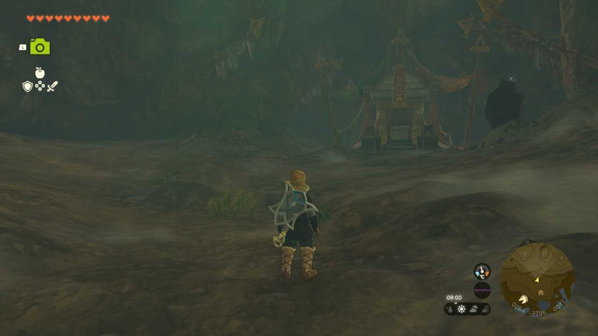 zelda totk puffer beach raised cave phantom helmet chest location
