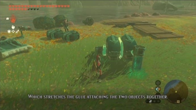 Screenshot of a Zelda Tears of the Kingdom q-linking tutorial