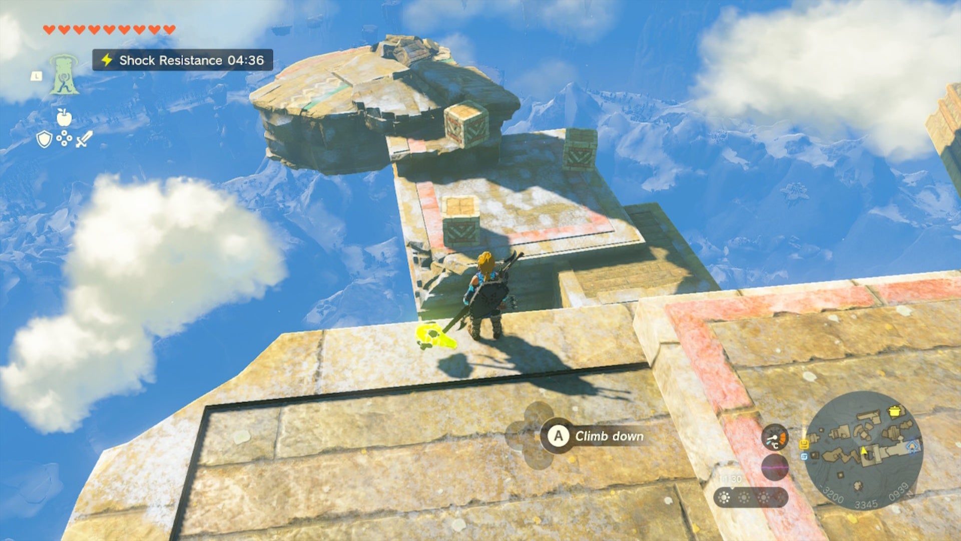 zelda totk rising island chain cube trio