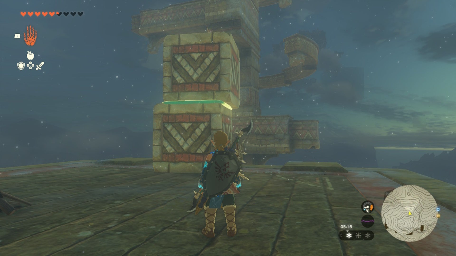 zelda totk rising island chain duo cubes stack