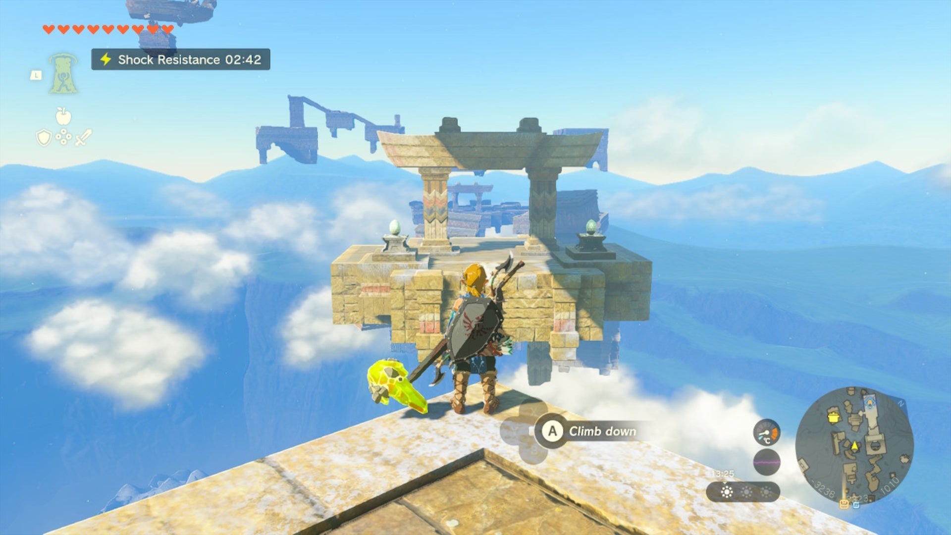 zelda totk rising island chain first archway island