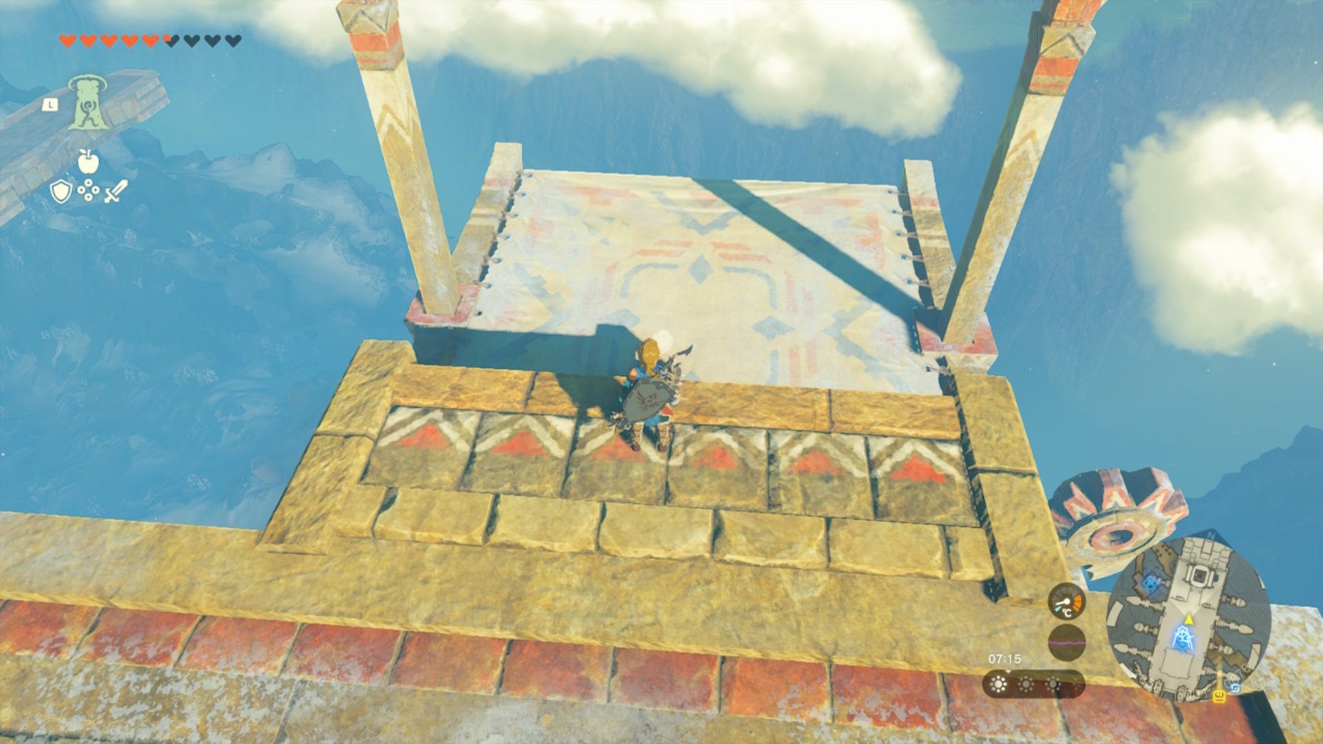 zelda totk rising island chain first launch boat