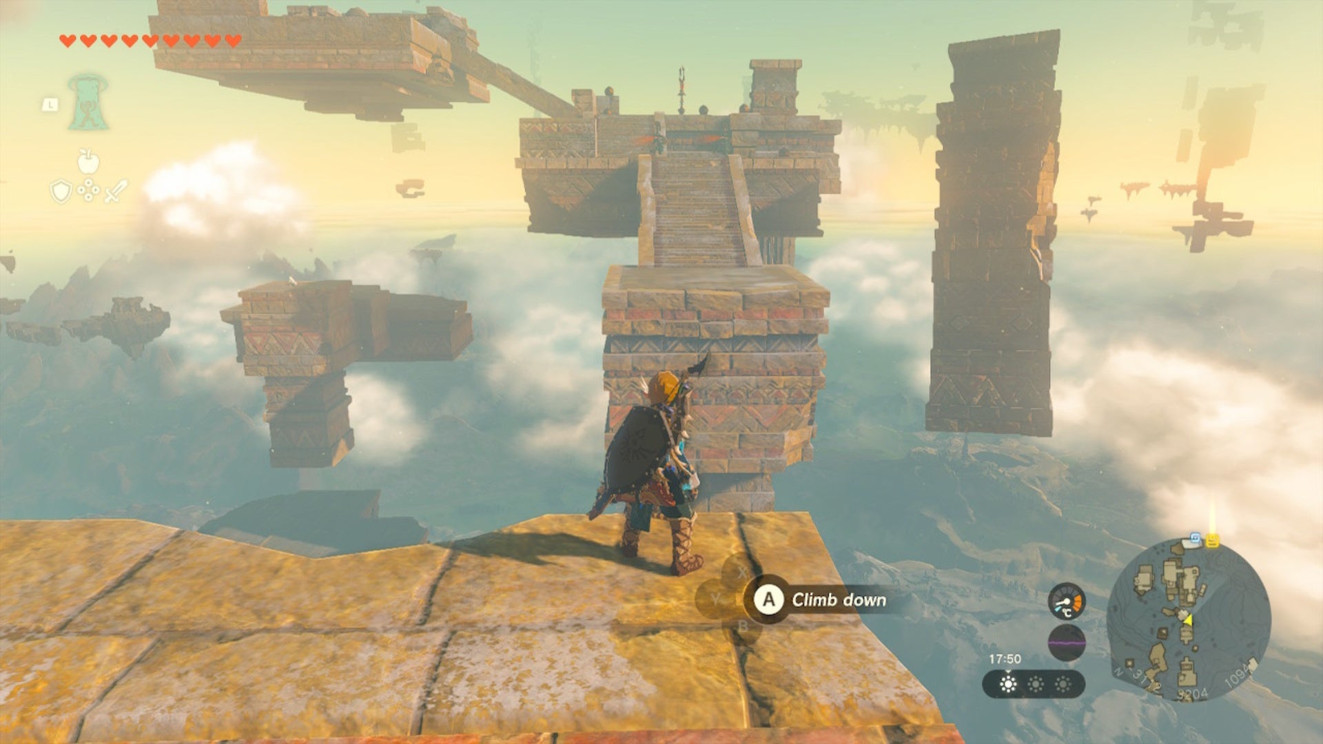 How to reach the Wind Temple in Zelda Tears of the Kingdom