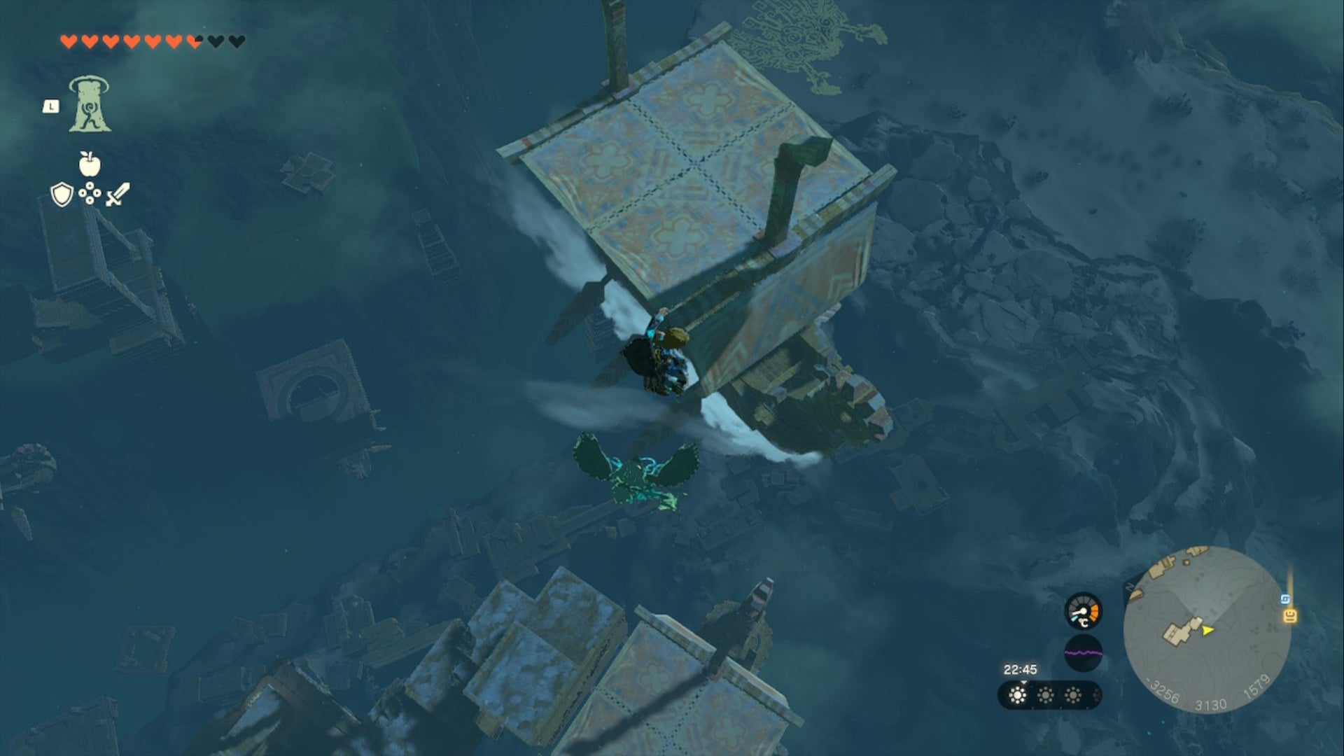 zelda totk rising island chain near wind temple first boat