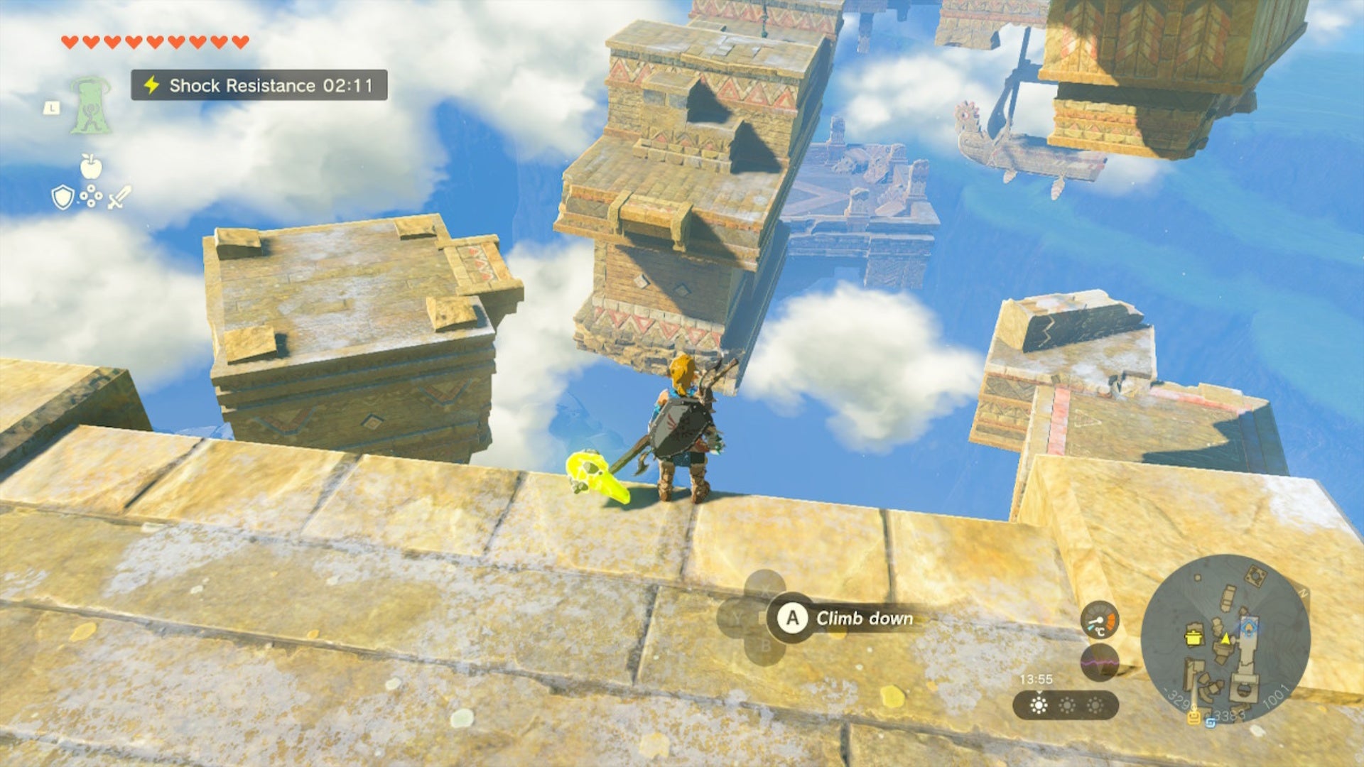 zelda totk rising island chain second set of broken islands