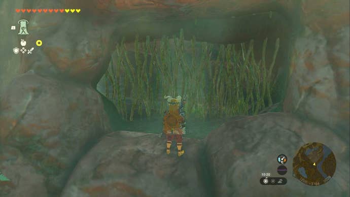 zelda totk rubber helm cave entrance