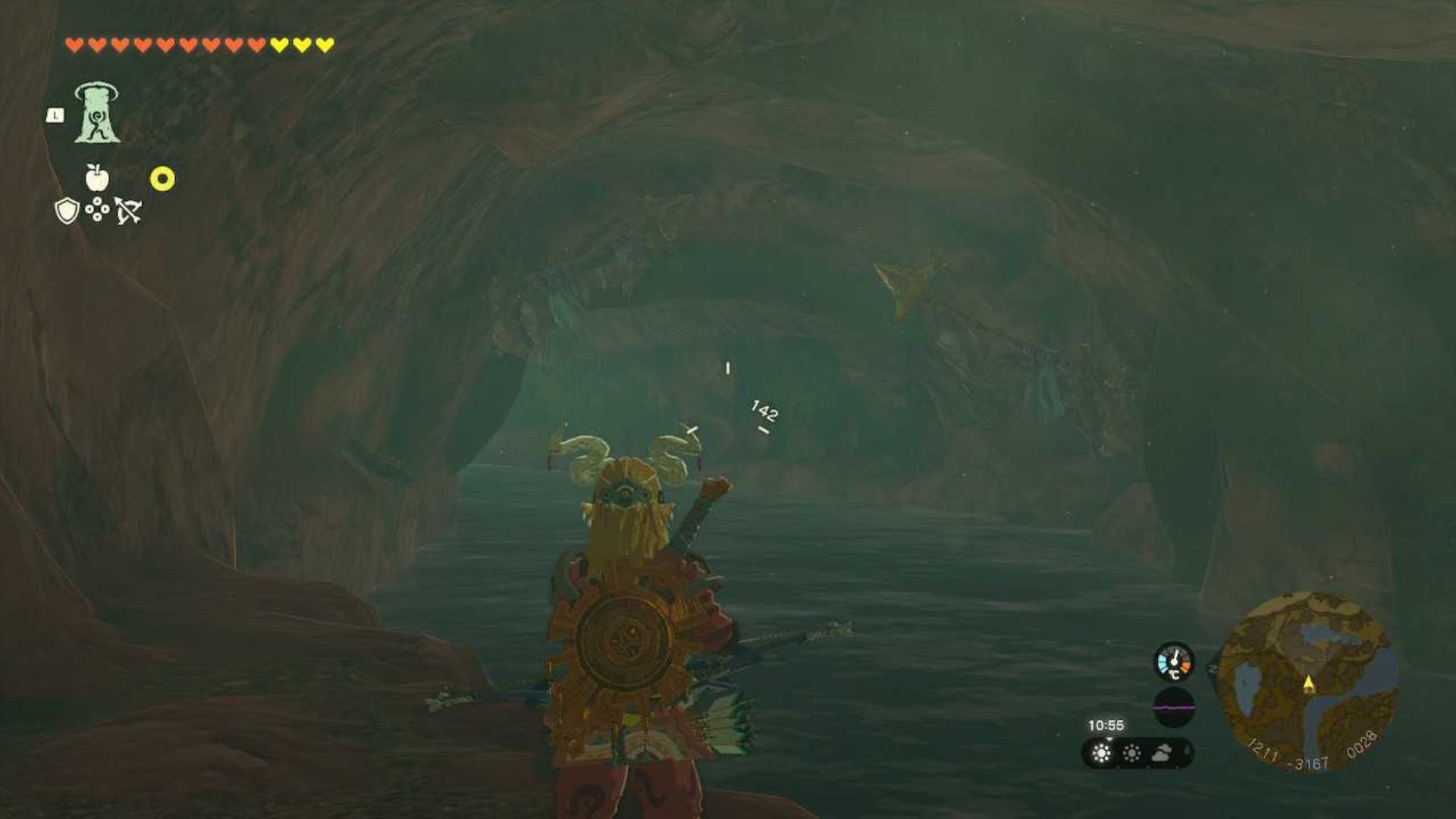 zelda totk rubber helm cave river