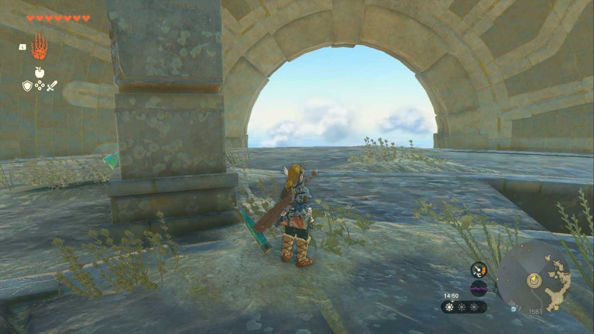 zelda totk sokkola sky archipelago sphere entrance position for sages will