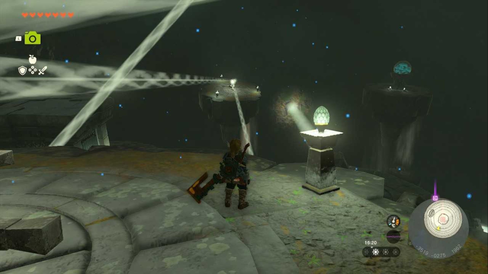 zelda totk starview island light puzzle mirror position four