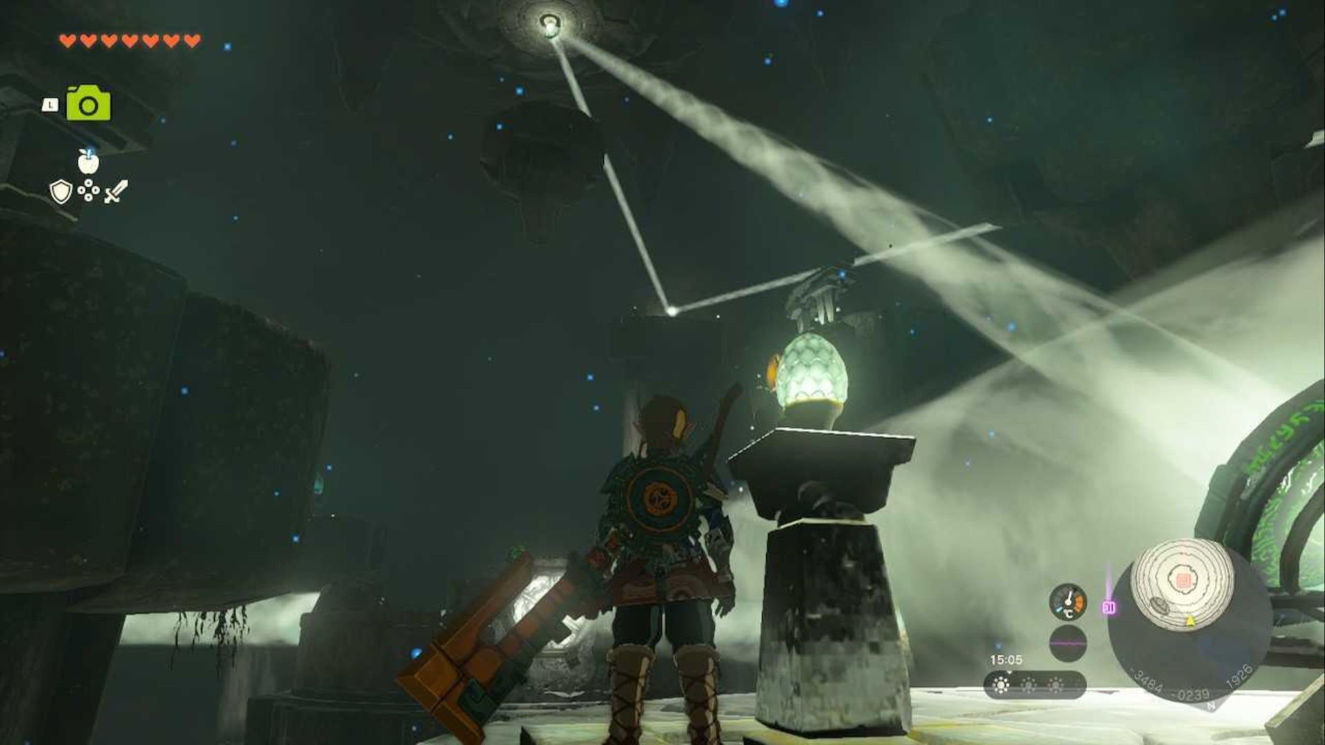 zelda totk starview island light puzzle mirror position two