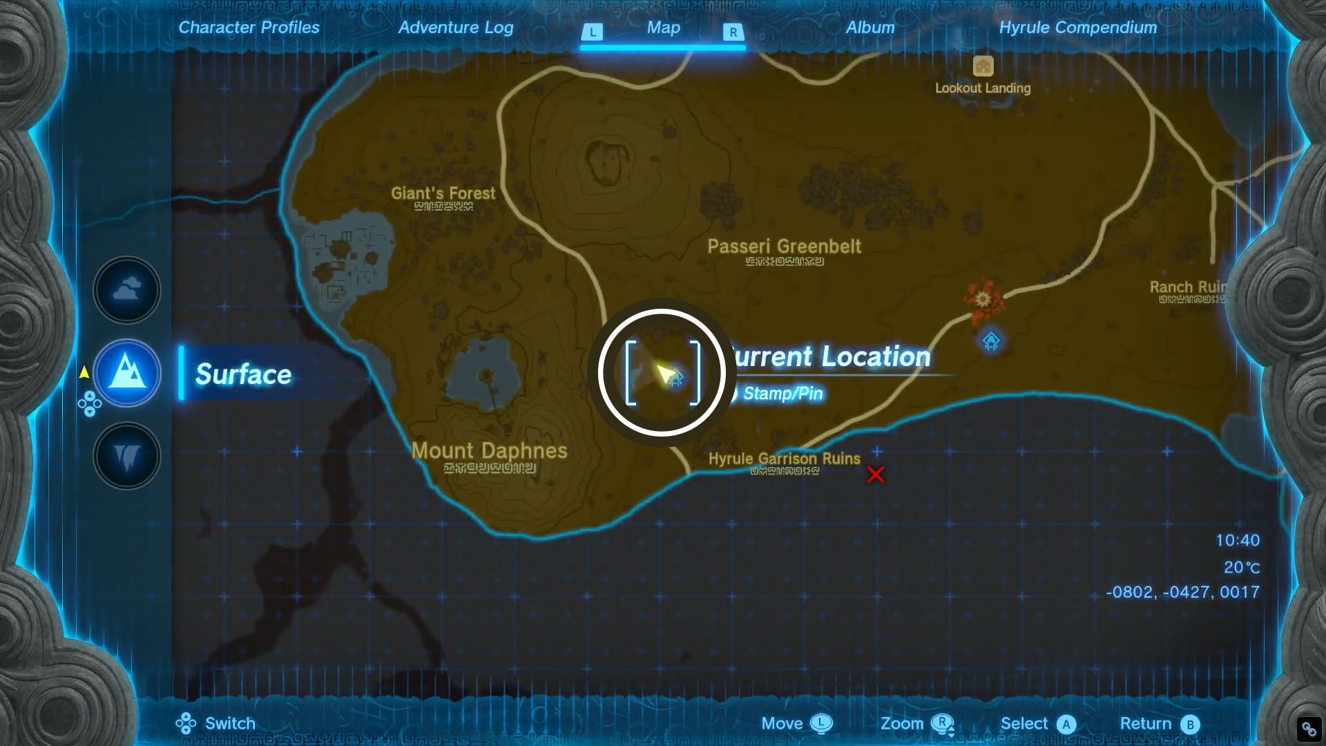 zelda totk susuyai shrine map location circled