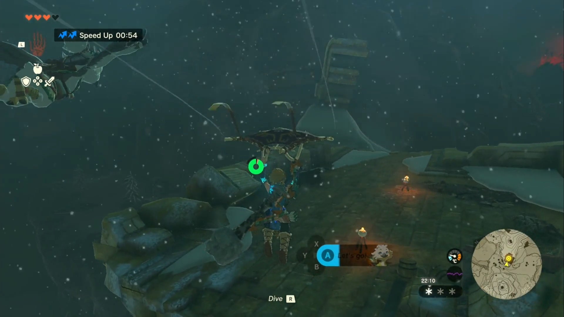 zelda totk talonto peak enemy den