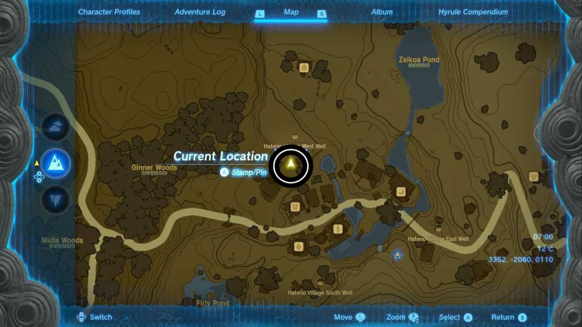 zelda totk tamana house map location hateno village