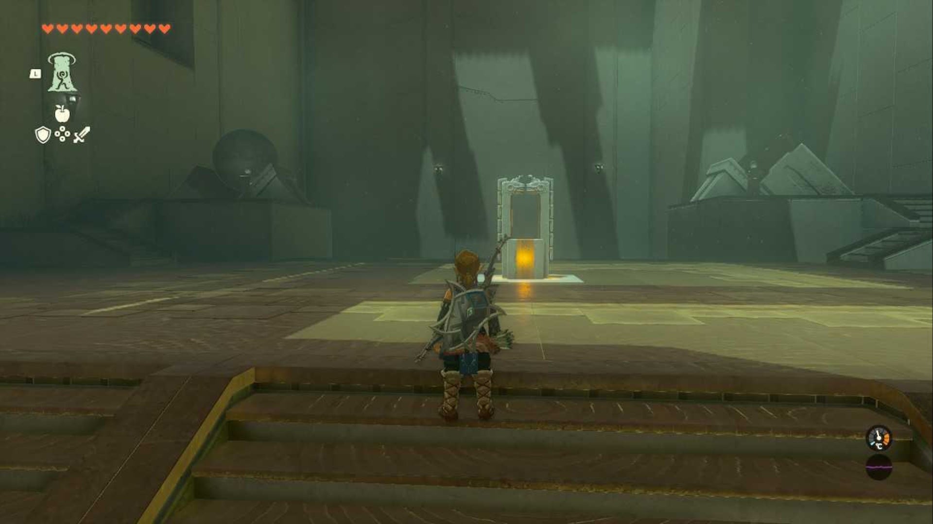 zelda totk tenbez shrine first room