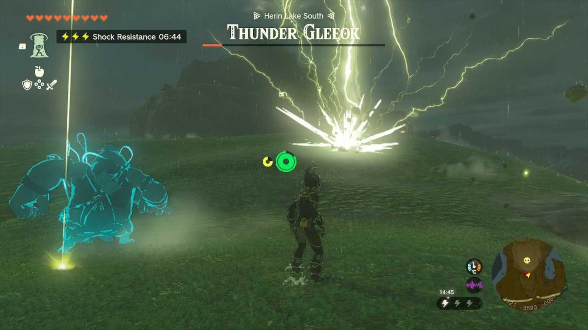 zelda totk thunder gleeok mega bolts