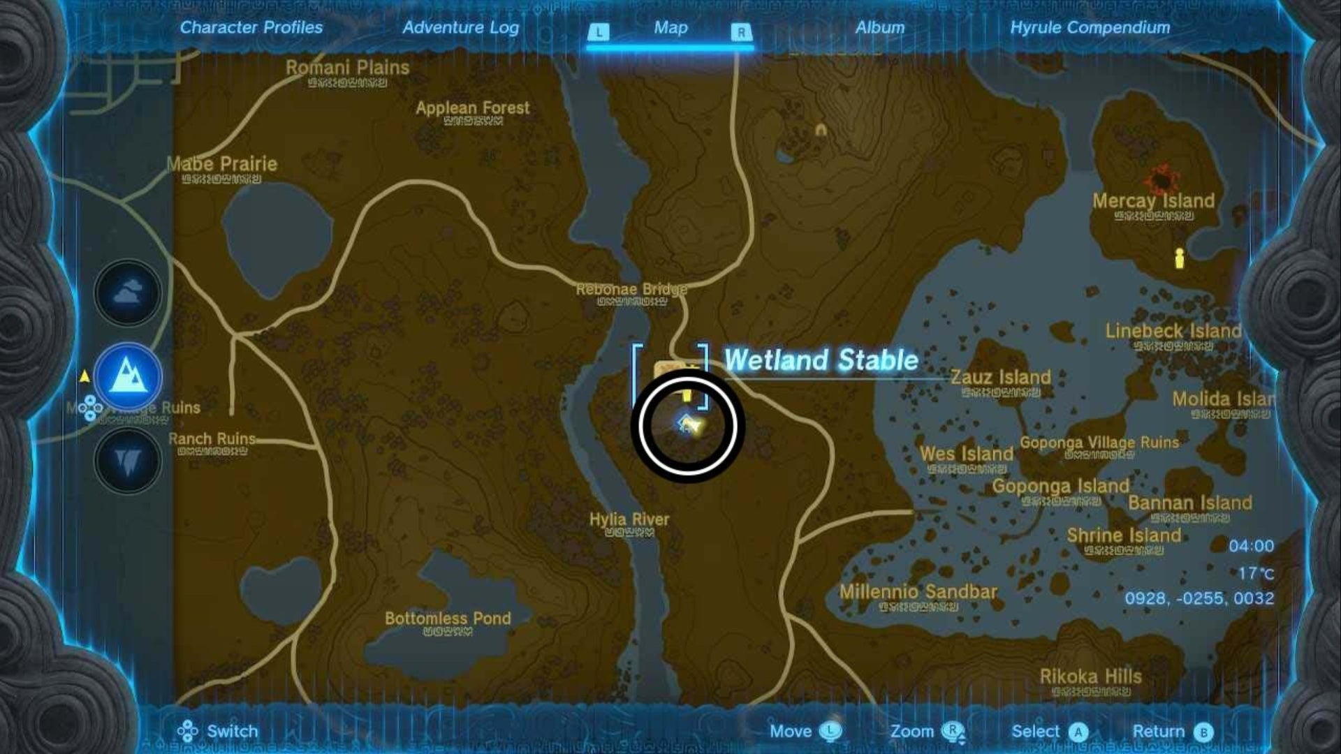 zelda totk tukarok shrine close up map location