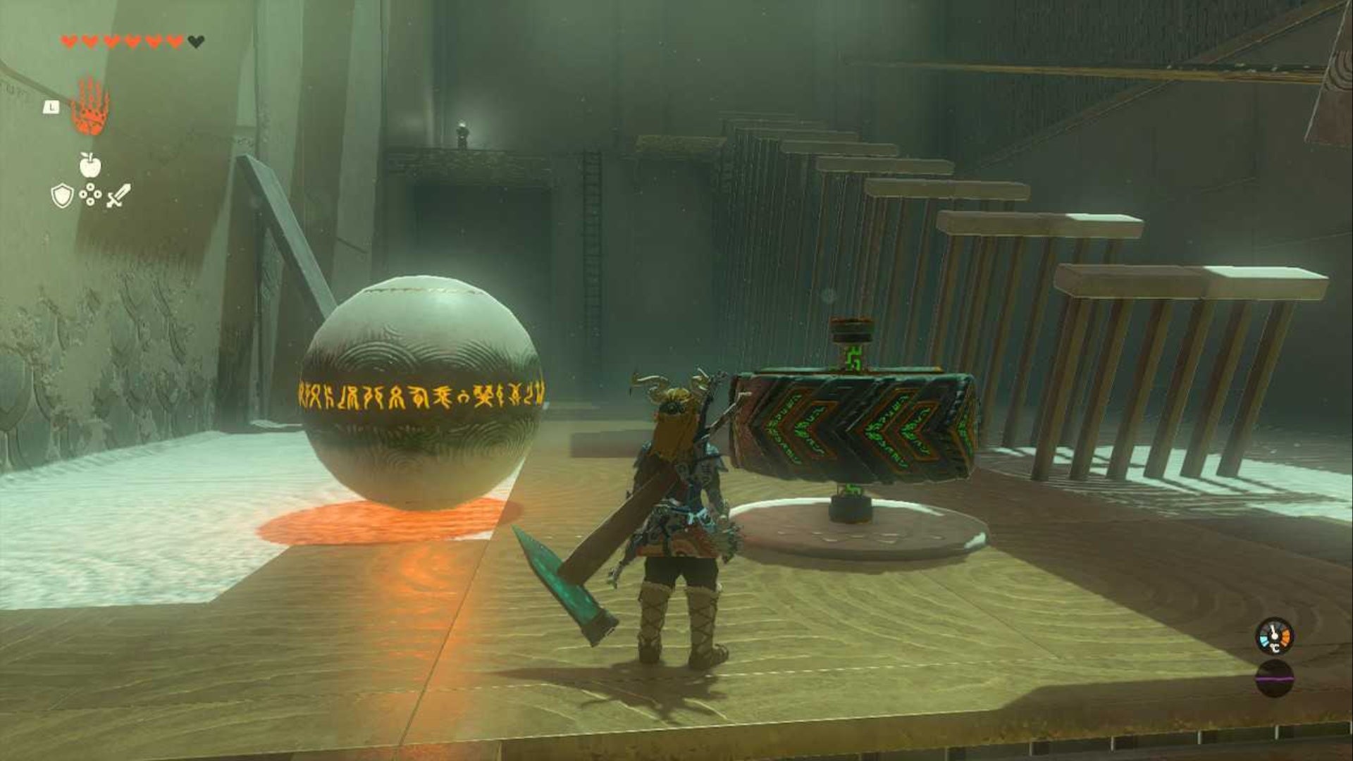 zelda totk tukarok shrine second puzzle area