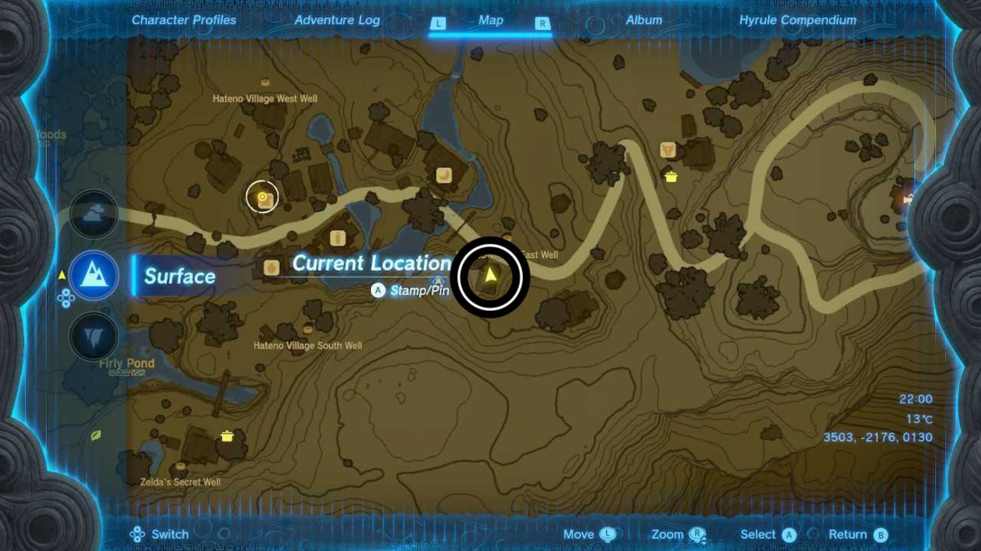 zelda totk uma house map location hateno village