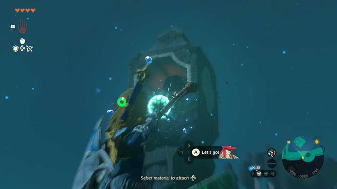 zelda totk water temple pipe three spinning device sludge compartment