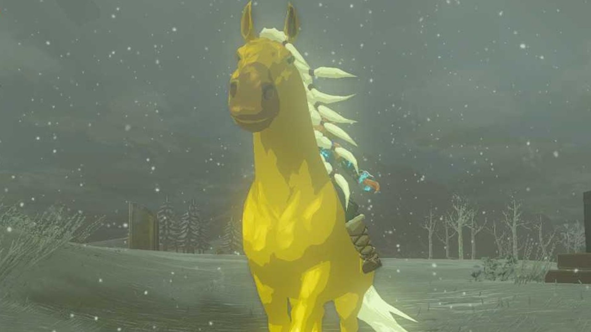 zelda totk zelda&rsquo;s golden horse