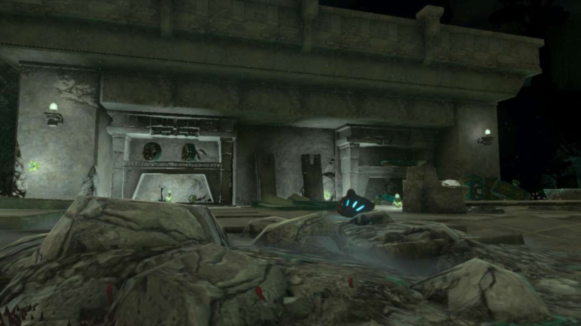 zelda totk zonai cart and devices in depths beneath great plateau east chasm