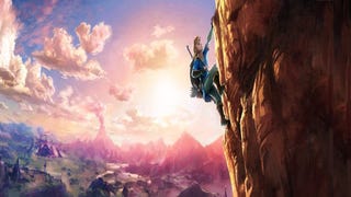 Leaked Zelda promo art hints at a rock-climbing Link