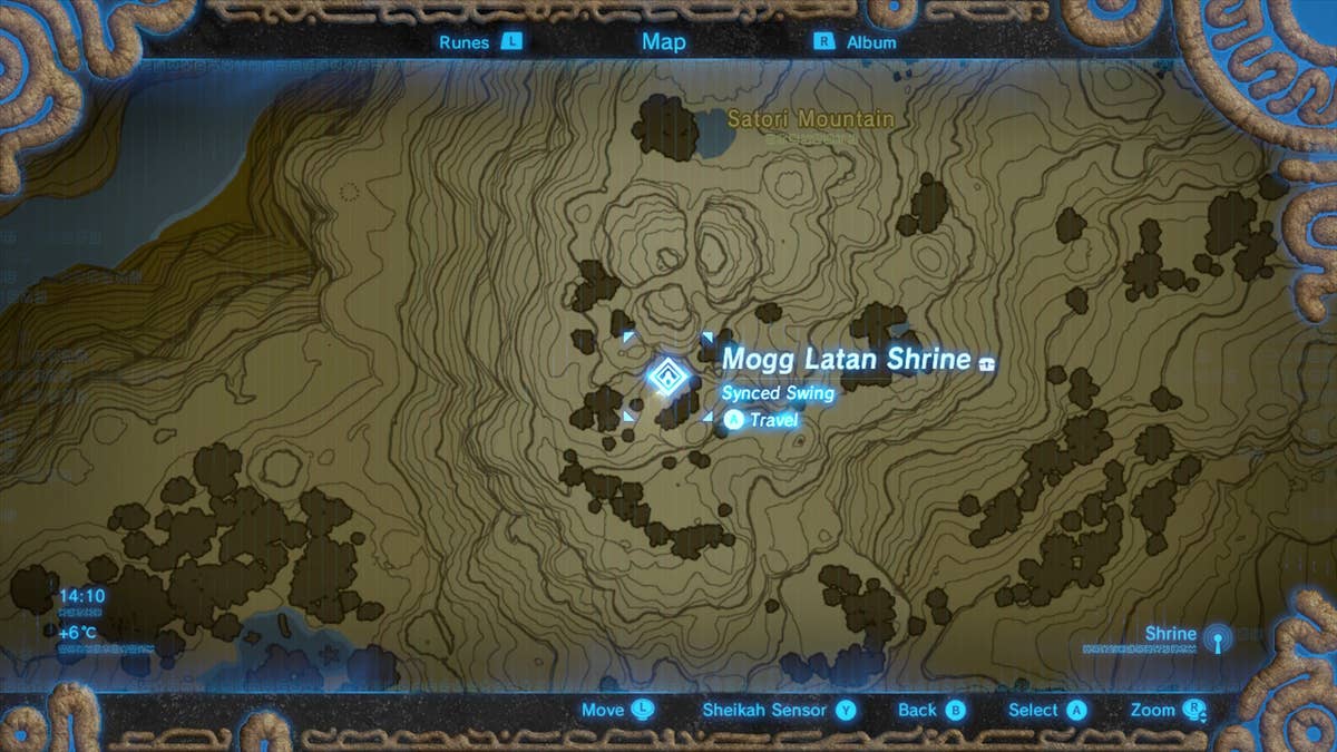 Zelda - Mogg Latan and the Synched Swing trial solution in Breath