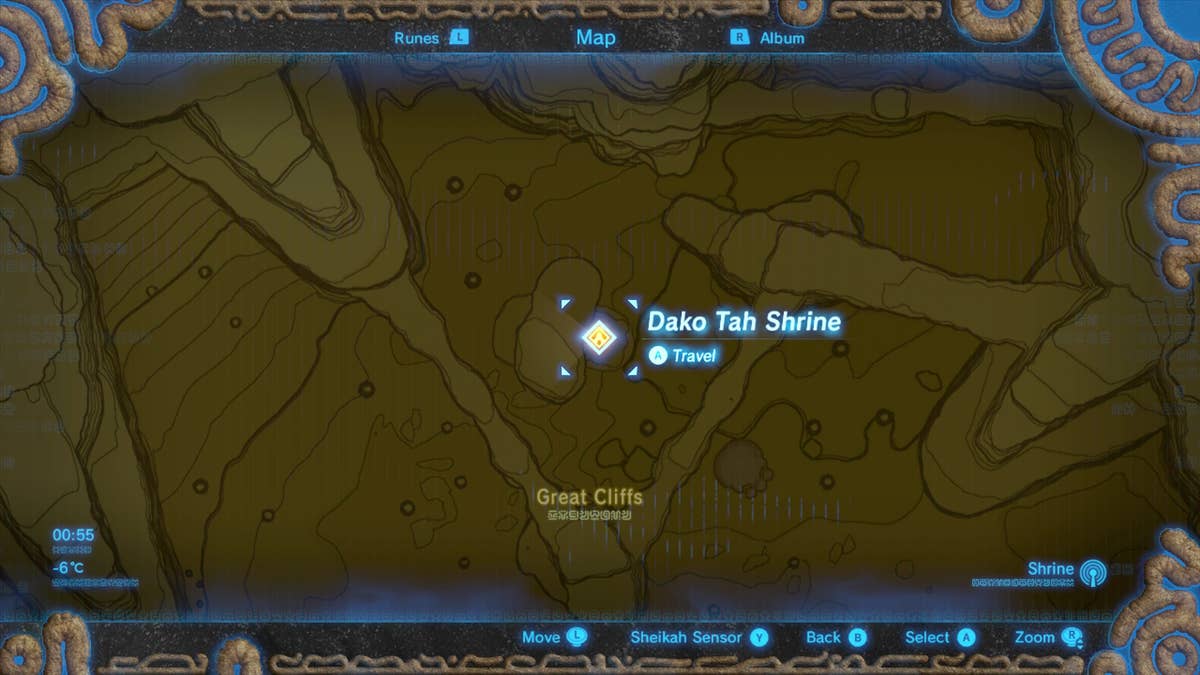 Zelda - Dako Tah and Electric Path trial solution in Breath of the
