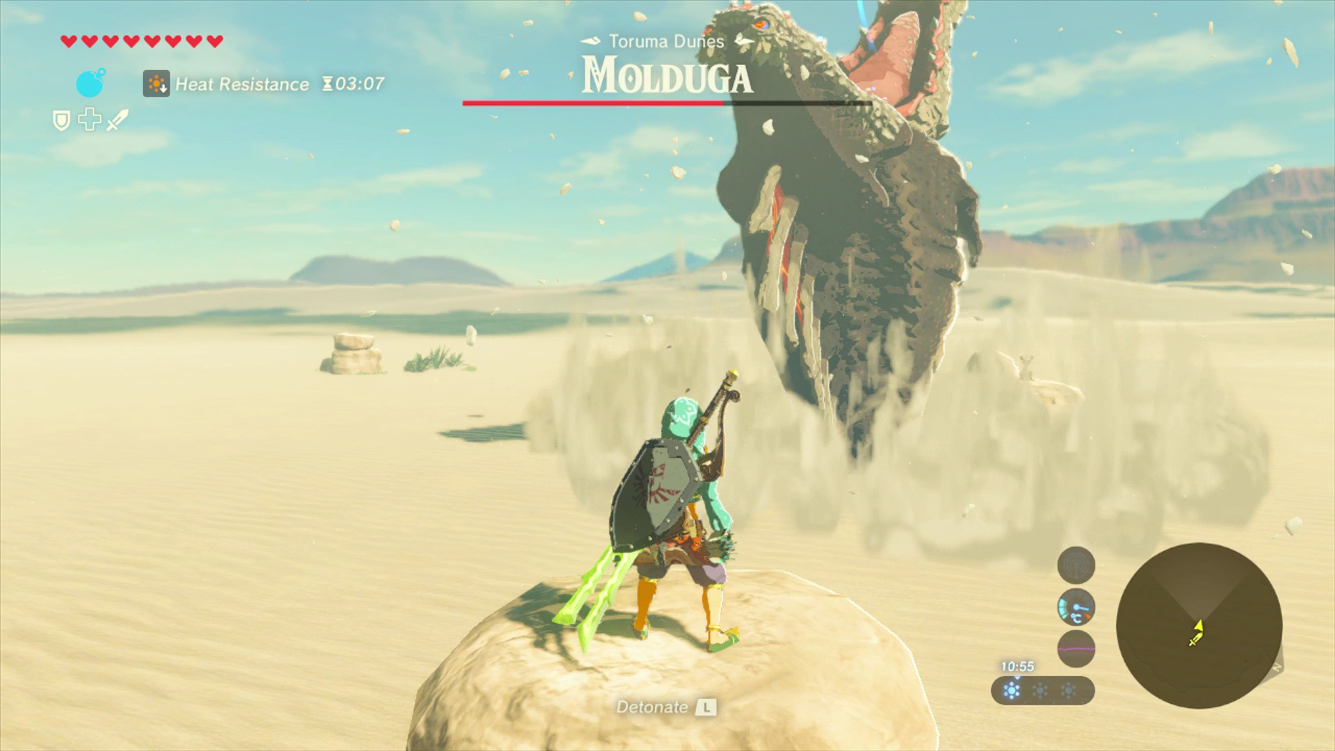 Zelda - Tho Kayu and how to defeat the Molduga in Breath of the Wild ...