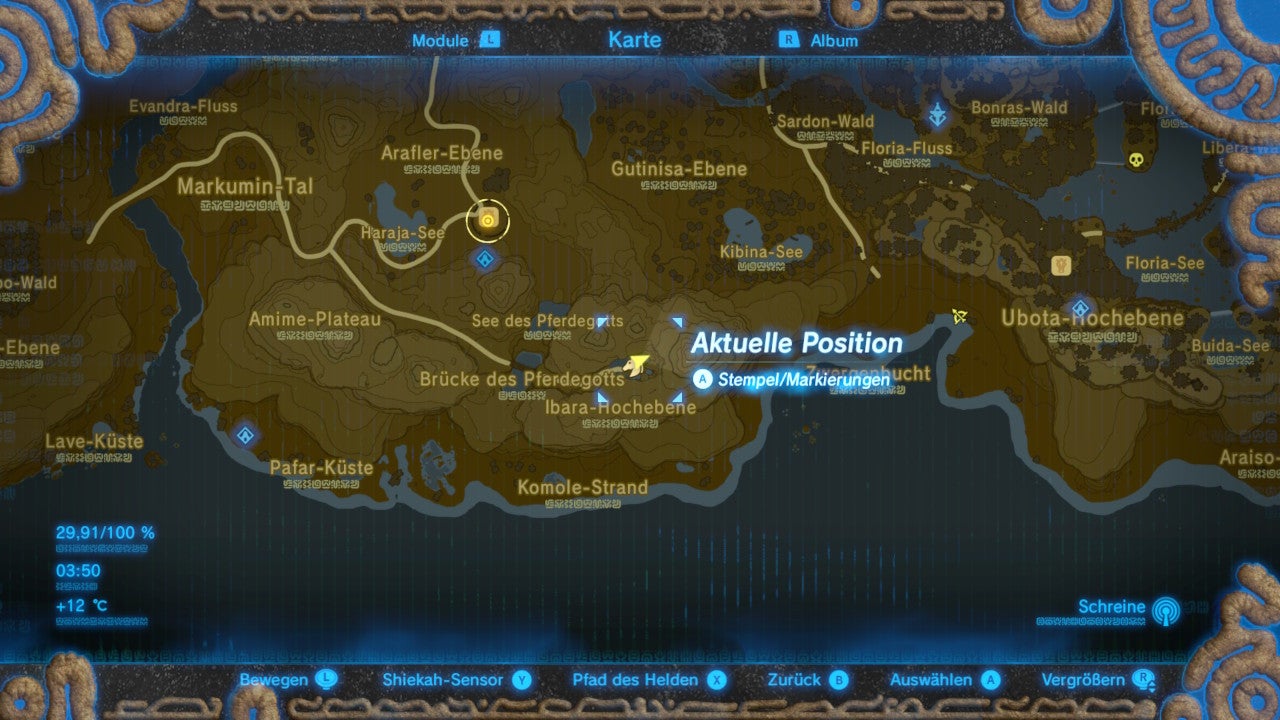 Zelda: Breath of the Wild DLC 2 - Antike Pferderüstung finden