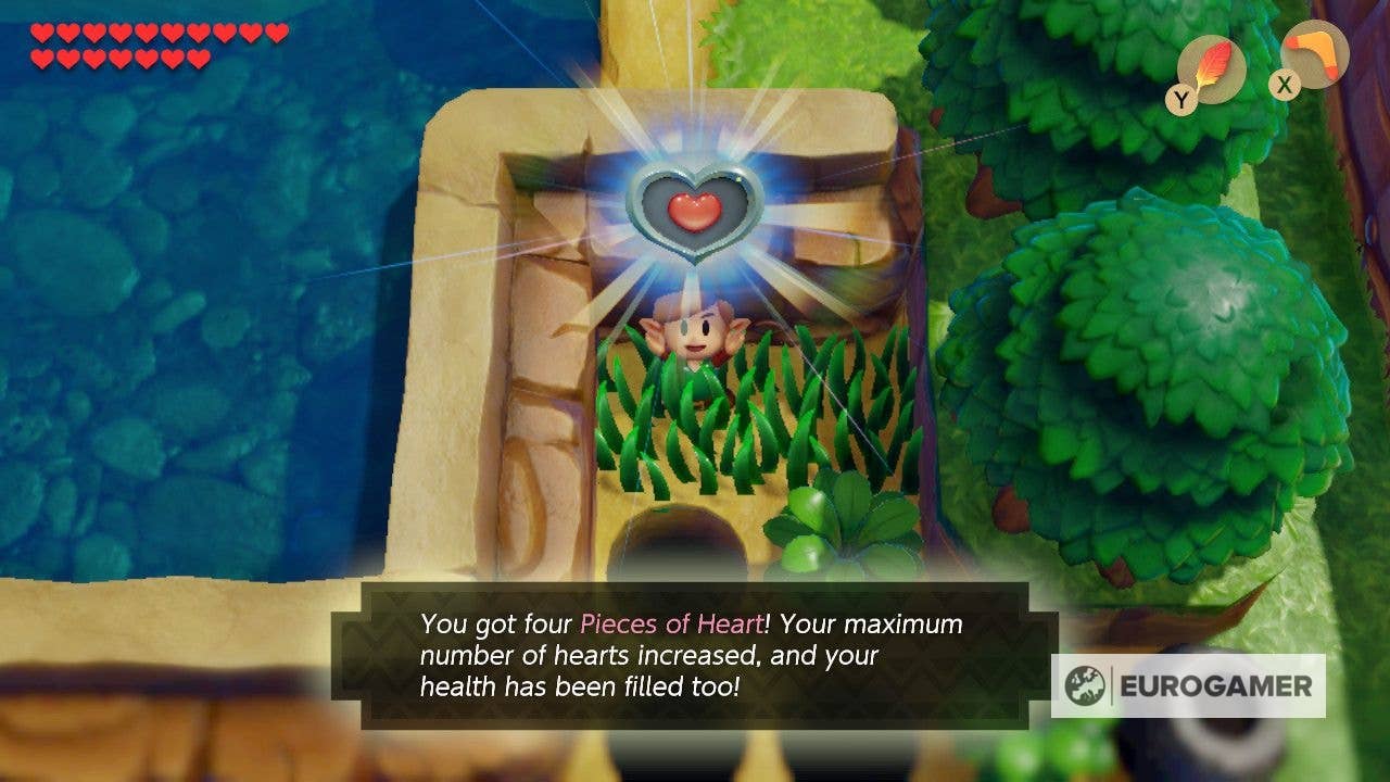 Zelda: Link's Awakening Heart Piece locations list | Eurogamer.net