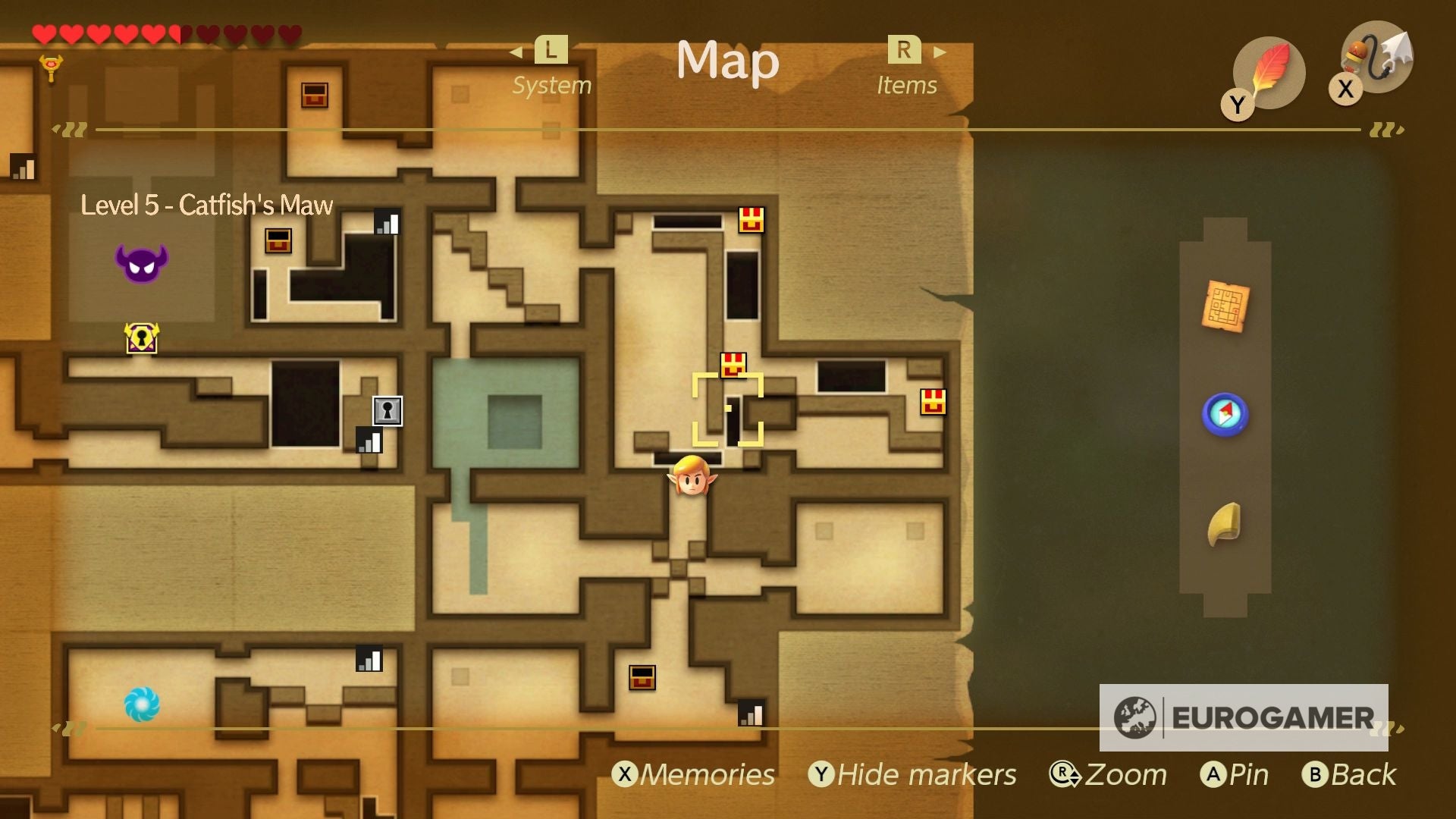 Zelda Link's Awakening Catfish's Maw dungeon explained, how to get