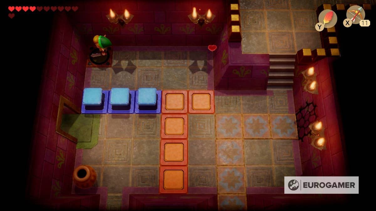 Zelda: Link’s Awakening - Face Shrine dungeon explained, chess