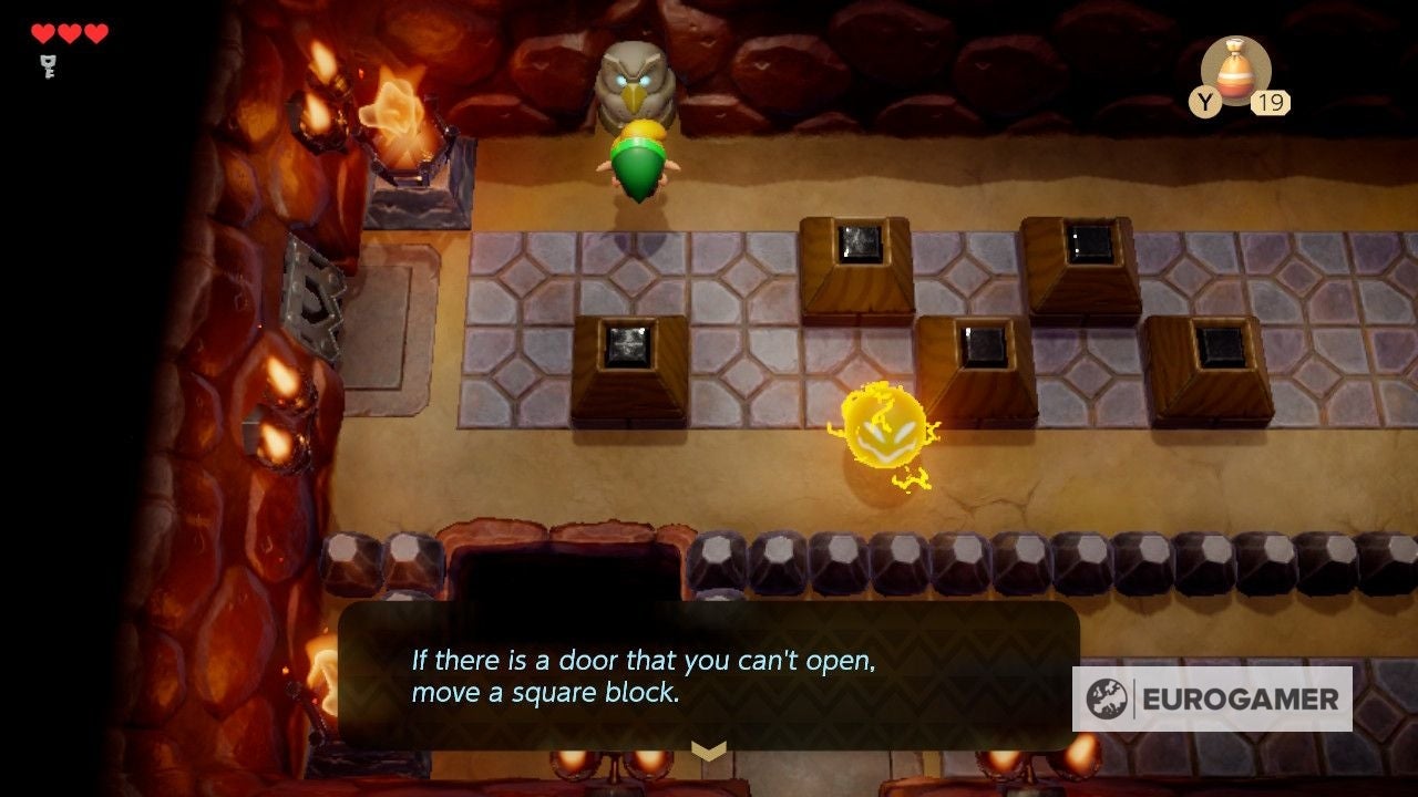 Zelda Link's Awakening Tail Cave dungeon explained, how to defeat