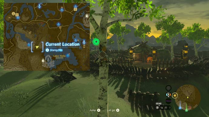 The King's Hut Yiga hideout is shown in Zelda: Tears of the Kingdom