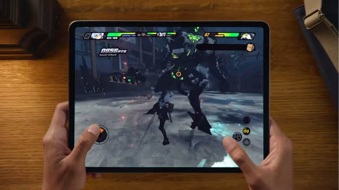 Zenless Zone Zero on iPad Air