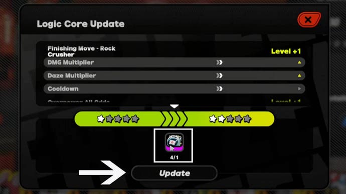zenless zone zero bangboo update menu materials and update prompt highlighted