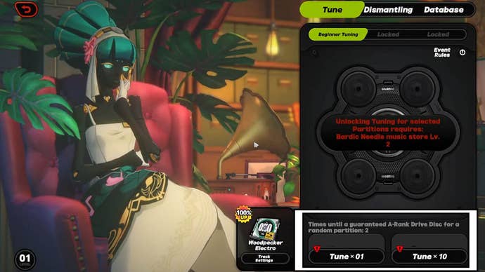 zenless zone zero bardic music store tuning options