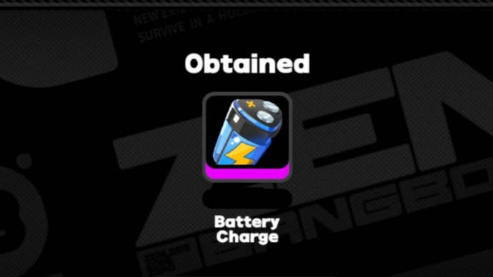 zenless zone zero battery charge obtained screen