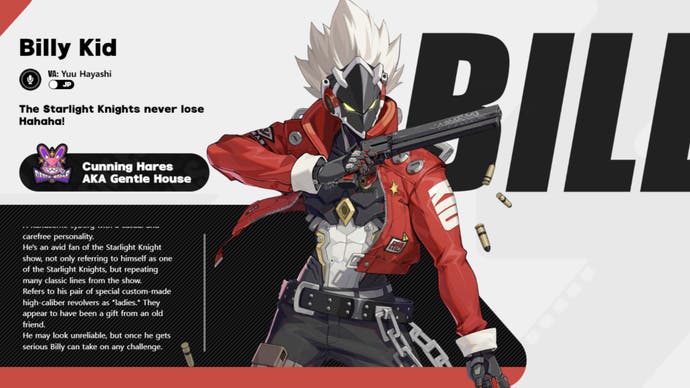 zenless zone zero billy kid character profile hoyoverse official