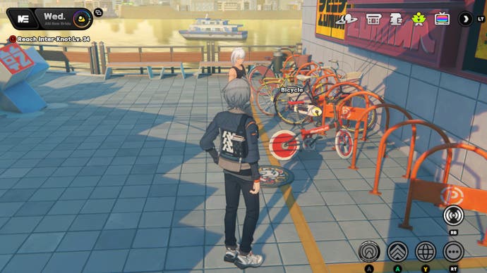 zenless zone zero hia coin red bike location lumina square