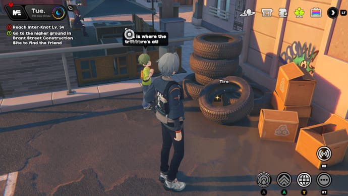 zenless zone zero hia coin tire location in playground