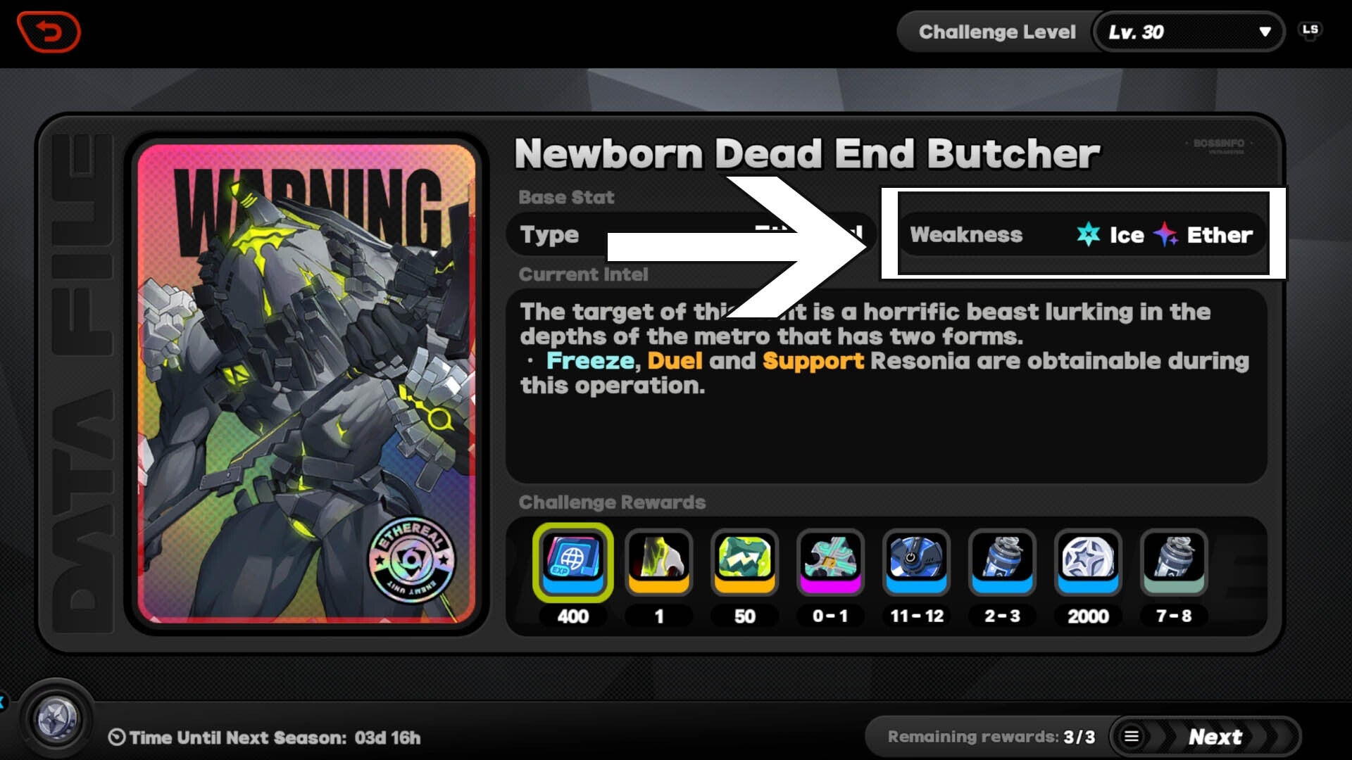 zenless zone zero notorious hunt weaknesses
